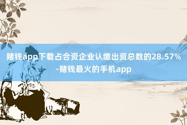 赌钱app下载占合资企业认缴出资总数的28.57%-赌钱最火的手机app
