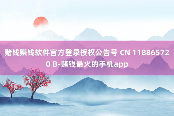 赌钱赚钱软件官方登录授权公告号 CN 118865720 B-赌钱最火的手机app